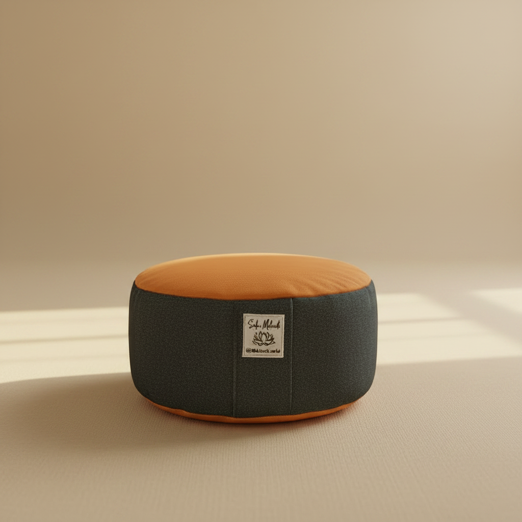 Zafu naranja minimalista